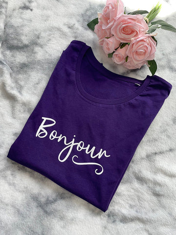 Bonjour French Ladies' T Shirt