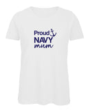 Proud Navy Mum T Shirt