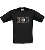 Cricket Word Stack Kids' T-Shirt