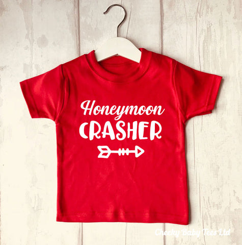 Honeymoon Crasher Baby T Shirt