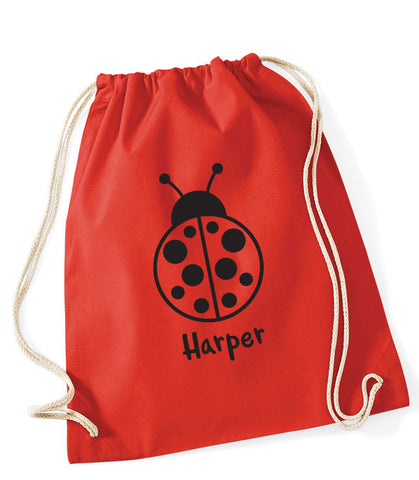 Ladybird Personalised PE Bag