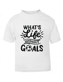 Life Without Goals Kids' Football T Shirt