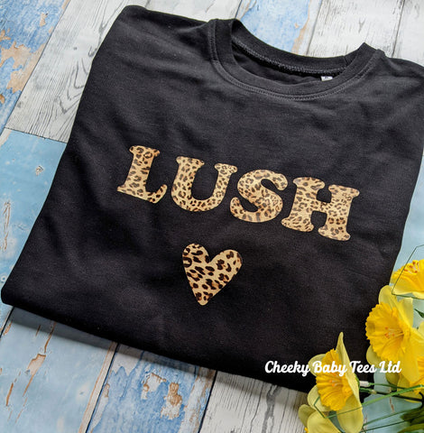 Lush Leopard Print Welsh Ladies' Sweatshirt