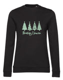 Nadolig Llawen Trees Women's Sweatshirt