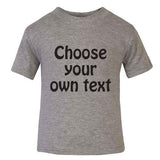 Personalised Text Baby T Shirt