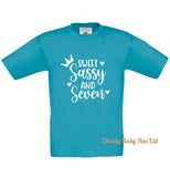 Sweet Sassy & Seven Birthday T-Shirt