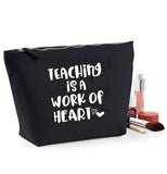 Teaching is a Work of Heart MakeUp Bag