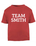 Personalised Team Name Baby T-Shirt