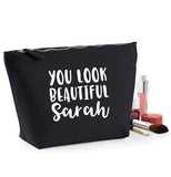 Personalised You Look Beautiful Make Up Bag
