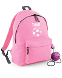 Personalised Football Backpack