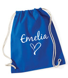 Personalised Heart PE Bag