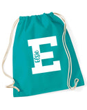 Personalised Initial PE Gym Bag