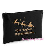 Personalised Lapland Adventure Travel Pouch