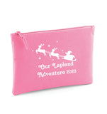 Personalised Lapland Adventure Travel Pouch