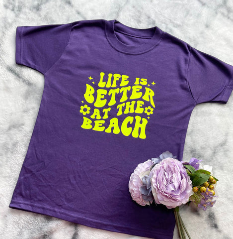 Life is Better at the Beach Kids' T-Shirt