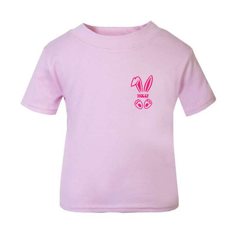 Personalised Bunny Name Easter T-Shirt