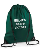 Personalised Spare Clothes Kids' Bag