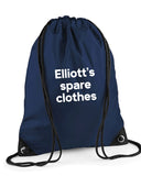 Personalised Spare Clothes Kids' Bag