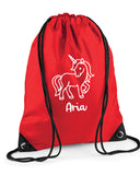 Personalised Unicorn Swimming Bag