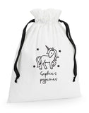 Personalised Unicorn Pyjama Bag