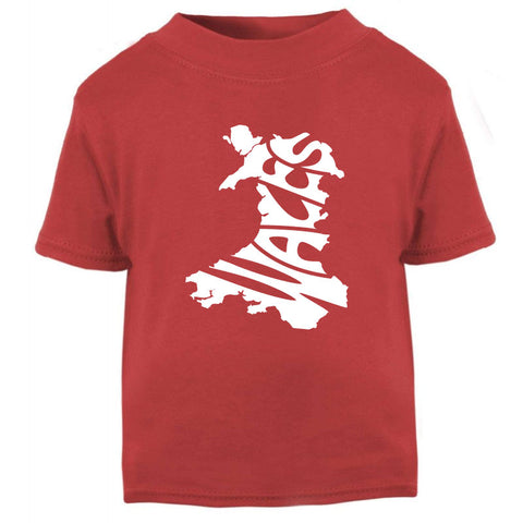 Wales Map Kids' T-Shirt