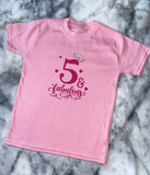 5 & Fabulous 5th Birthday T-Shirt