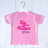 Personalised Big Sister T-Shirt