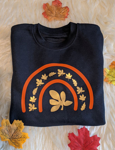 Autumn Rainbow Kids' Sweatshirt