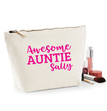 Personalised Auntie MakeUp Bag