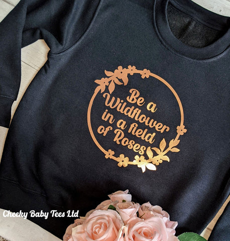 Be a Wildflower Kids' Sweatshirt