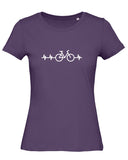 Bicycle Heartbeat Ladies' T-Shirt