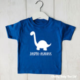 Personalised Dinosaur T Shirt