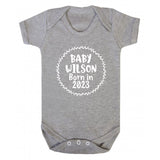 Personalised Born in 2023 Babygrow