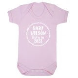 Personalised Born in 2023 Babygrow