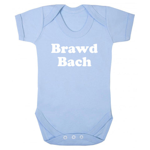 Brawd Bach Welsh Little Brother Babygrow