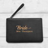 Bride Personalised Clutch Bag