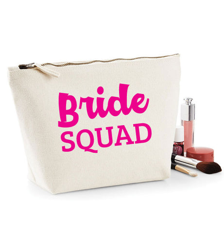 Bride Squad MakeUp Bag