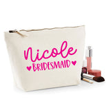Personalised Bridesmaid MakeUp Bag