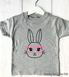 Bunny with Glasses Kids' T-Shirt