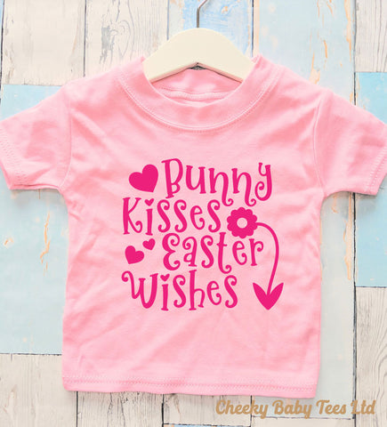 Bunny Kisses Easter Baby T-Shirt