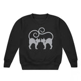 Halloween Cats Kids' Sweatshirt