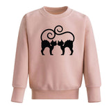 Halloween Cats Kids' Sweatshirt