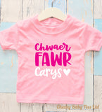 Personalised Welsh Big Sister T-Shirt