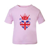 King's Coronation Union Jack Kids' T-Shirt