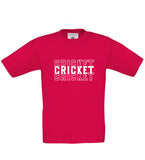 Cricket Word Stack Kids' T-Shirt