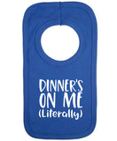 Dinner's on Me Baby Bib