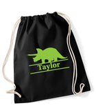 Dinosaur Personalised PE Bag