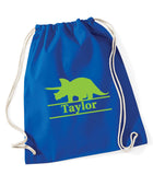 Dinosaur Personalised PE Bag