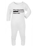 Dirty Nappy Loading Sleepsuit