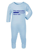 Dirty Nappy Loading Sleepsuit